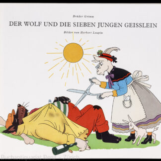 Grimm, Brüder: -Der Wolf und die sieben jungen Geisslein.