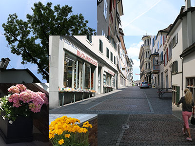 Sommer an der Kirchgasse