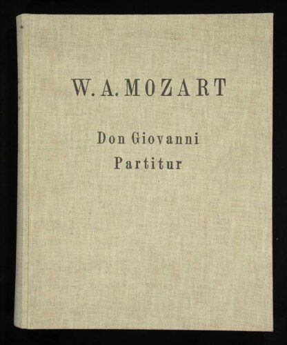 Mozart, Wolfgang Amadeus: -Don Giovanni.