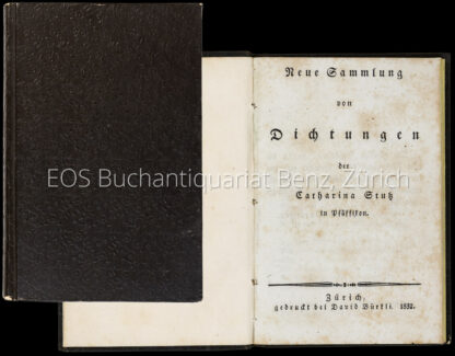 Stutz, Catharina: -Neue Sammlung von Dichtungen.