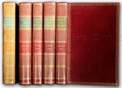 Boccaccio, Giovanni: -Der Decamerone.