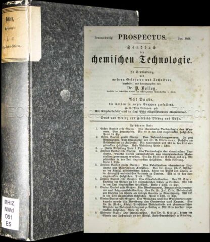 Otto, Friedrich Julius: -Die Essigfabrikation, die Zucker- und Stärke-Fabrikation,