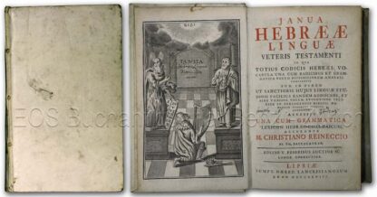 Reineccio, Christiano d. i. Reineccius, Christian: -Janua Hebrææ lingvæ veteris testamenti.