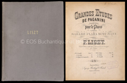 Liszt, Franz: -Grandes Etudes de Paganini