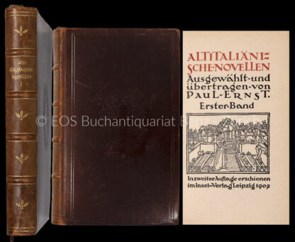 -Altitaliänische Novellen.