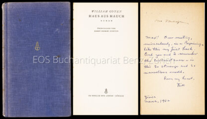 Goyen, William: -Haus aus Hauch.