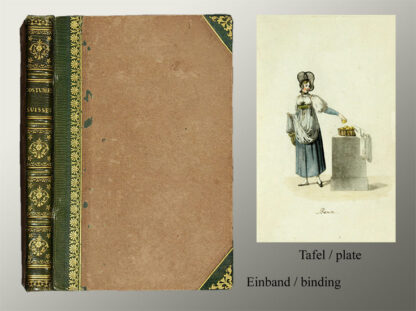 König, Franz Niklaus: -(Nouvelle collection de costumes suisses représentés en 40 planches).