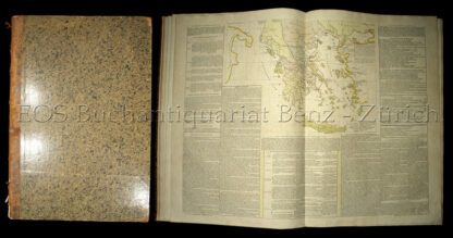 Lesage, A. (i.e. Las Cases, Augustin-Emmanuel-Dieudonné-Marie-Joseph, comte de): -Historisch-Genealogisch-Geographischer Atlas in dei und dreisig (sic) Uebersichten.