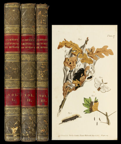 Curtis, William: -Lectures on botany , as delivered in the Botanic garden at Lambeth by the late William Curtis.