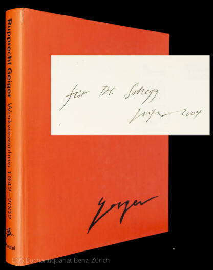 -Rupprecht Geiger. –  Werkverzeichnis der Druckgrafik 1948–2007.