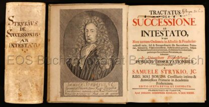 Stryk, Samuel: -Tractatus de successione ab intestato.
