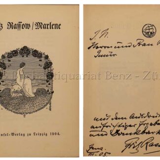 Rassow, Fritz: -Marlene.