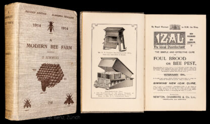 Simmins, Samuel: -A Modern Bee-Farm and its Economic Management.
