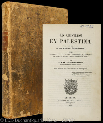 Vallesca, Francisco: -Un Cristiano en Palestina,