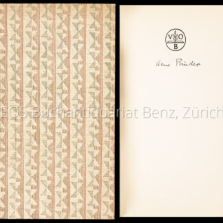 Binder, Hans: -Das Problem des genialen Menschen.