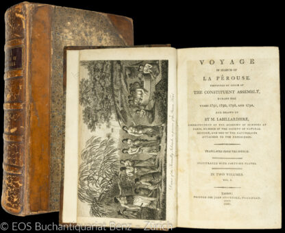 La Billardière, Jacques-Julien Houtou de: -Voyage in search of La Pérouse.