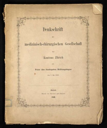 Goll, Friedrich: -Beiträge zur feineren Anatomie des menschlichen Rückenmarks.