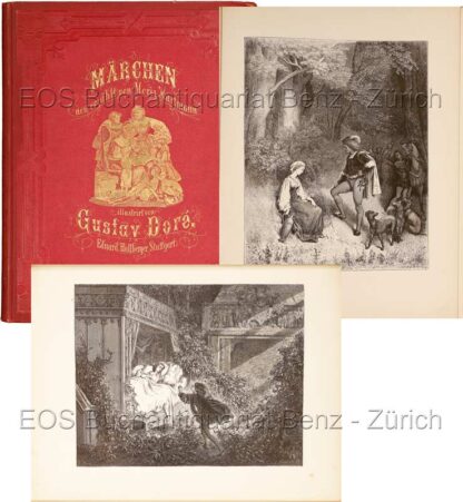 Hartmann, Moriz: -Märchen nach Perrault neu erzählt von Moriz Hartmann.