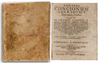 Anhorn, Bartholomäus (d.J.): -Theatri concionum sacr. topici theoretico-practici.