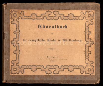 -Choralbuch für die evangelische Kirche in Württemberg.