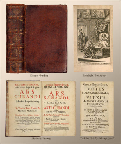Stahl, Georg Ernst: -Sileni alcibiadis. i.e. Ars sanandi,