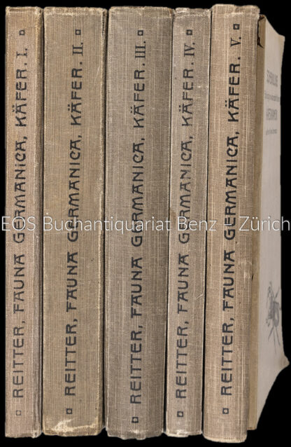 Reitter, Edmund; -Fauna Germanica.