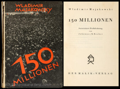 Majakowski, Wladimir: -150 Millionen.