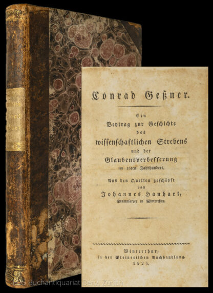 Hanhart, Johannes: -Conrad Gessner.