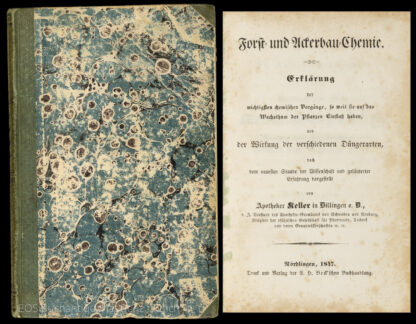 Keller, Wilhelm: -Forst- und Ackerbau-Chemie.
