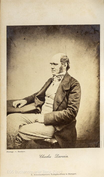 Darwin, Charles: -Über die Entstehung der Arten im Thier- und Pflanzen-Reich durch natürliche Züchtung,