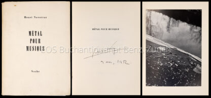 Noverraz, Henri: -Métal pour musique.