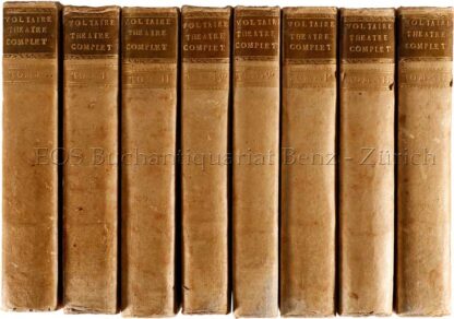 Voltaire, François-Marie Arouet: -Théatre complet.
