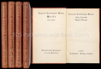 Meyer, Conrad Ferdinand: -Werke.