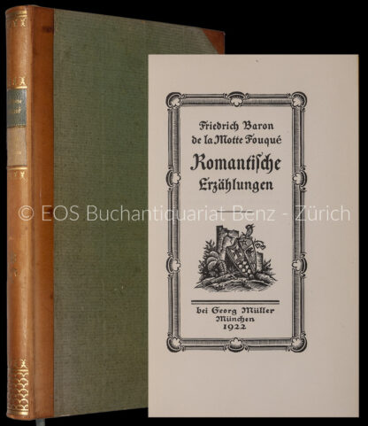 Motte-Fouqué, de la, Friedrich: -Romantische Erzählungen.