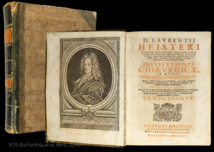 Heister, Lorenz: -Institutiones chirurgicae.