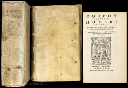 Homerus: -Odyssea. (und) Ilias.