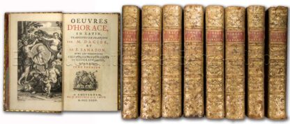 Horatius Flaccus, Quintus: -Oeuvres