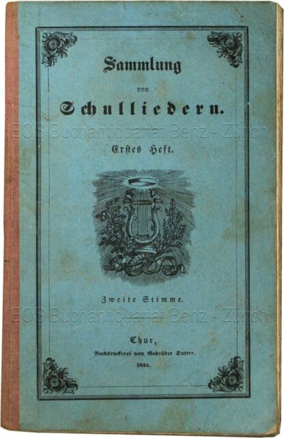 -Sammlung von Schulliedern.