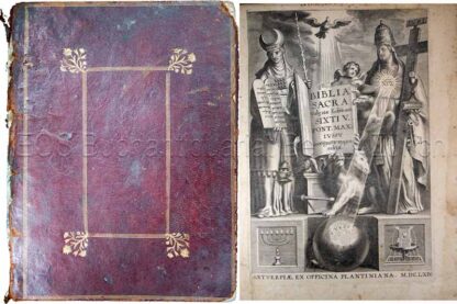 Biblia Latina. – -Biblia sacra vulgatae editionis.
