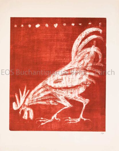 Fischer, Hans (1909–1958): -Pickender Hahn.