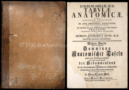 Smellie, Wilhelm: -Sammlung anatomischer Tafeln nebst einer Erklärung derselben und einem kurzen Begriff der Hebammenkunst