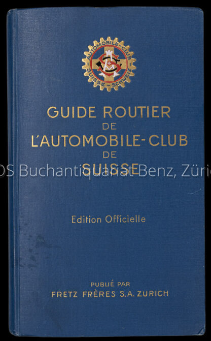 -Guide routier de l'automobile-club de Suisse.