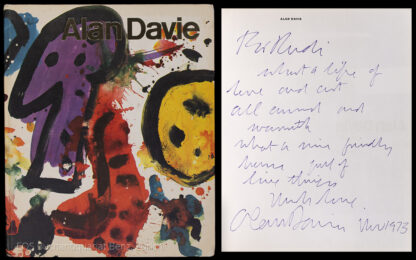 Bowness, Alan; -Alan Davie.