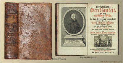 Gisbert, Blasius (Blaise): -Die Christliche Beredsamkeit, nach ihrem innerlichen Wesen, -