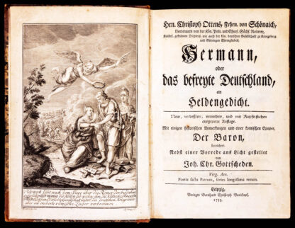 Schönaich, Christoph Otto Frh. von: -Hermann oder das befreyte Deutschland,