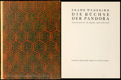 Wedekind, Frank: -Die Büchse der Pandora.