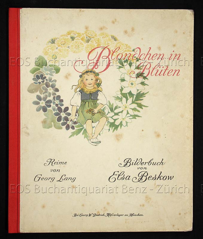 Blondchen in Blüten. - EOS BUCHANTIQUARIAT BENZ Lang, Georg: -Blondchen in Blüten.