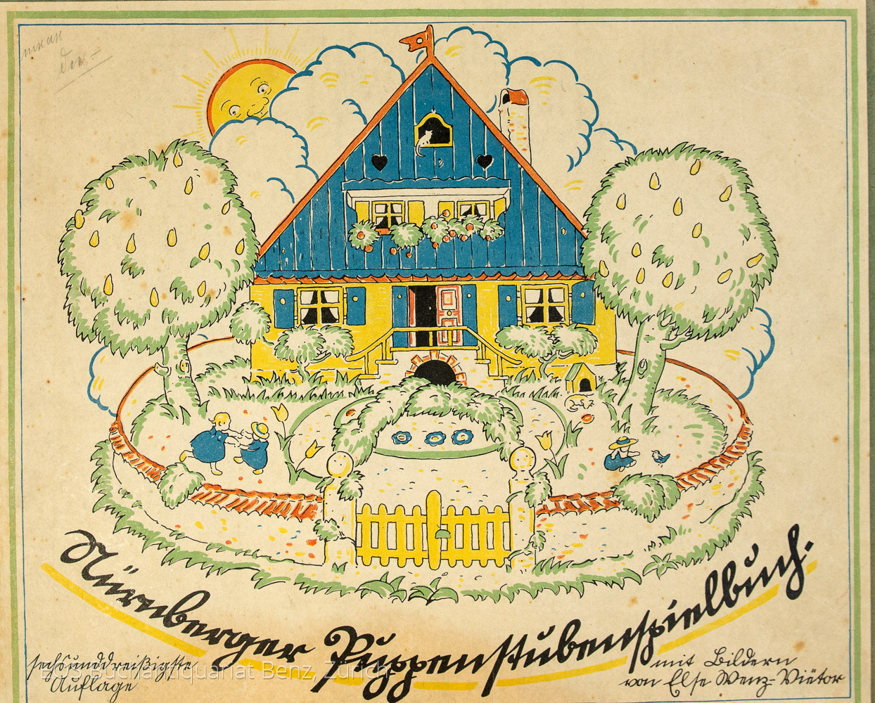 Nürnberger Puppenstubenspielbuch. - EOS BUCHANTIQUARIAT BENZ -Nürnberger Puppenstubenspielbuch.