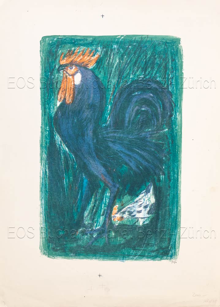 Der schwarze Hahn. - EOS BUCHANTIQUARIAT BENZ Fischer, Hans (1909–1958): -Der schwarze Hahn.