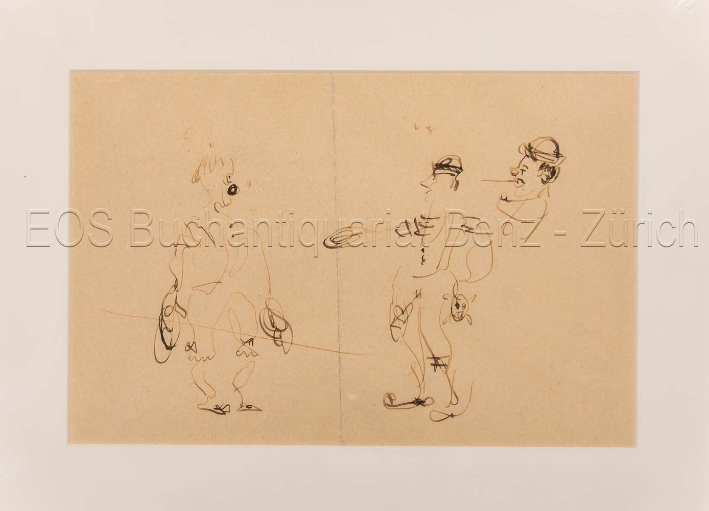 Clowns. - EOS BUCHANTIQUARIAT BENZ Fischer, Hans (1909–1958): -Clowns.